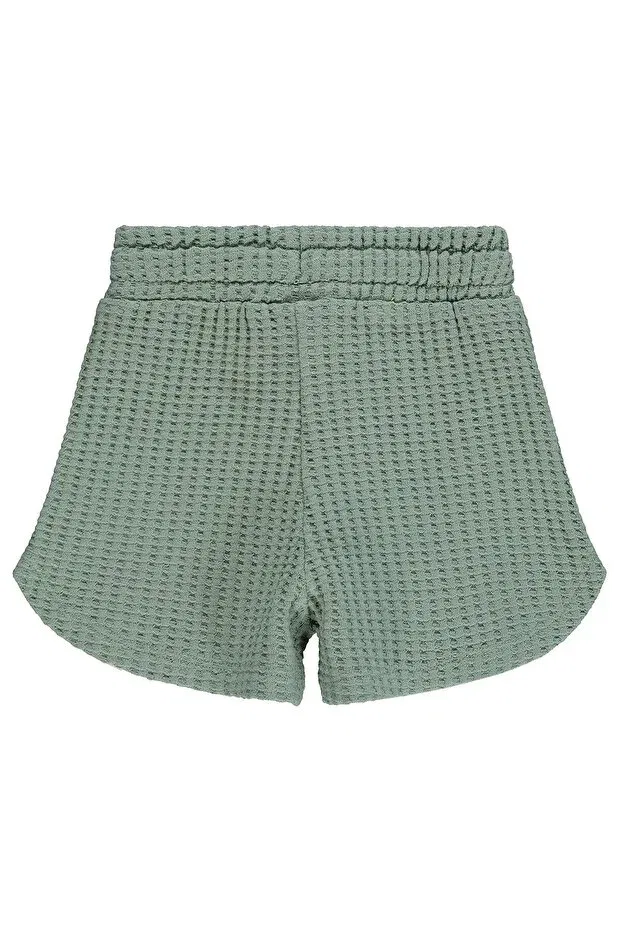 Детские шорты для мальчиков вафельные Basic Civil Boys, Cascade Green — фото 2