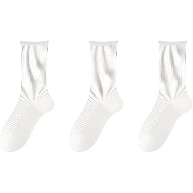 Детские носки хлопковые Cotton Gene, 3 White