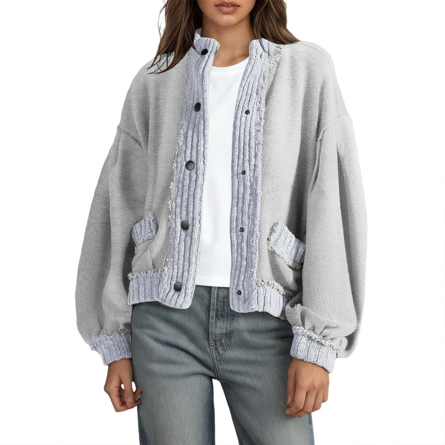 Женское пальто свободного кроя Chuad Coat, azzurro