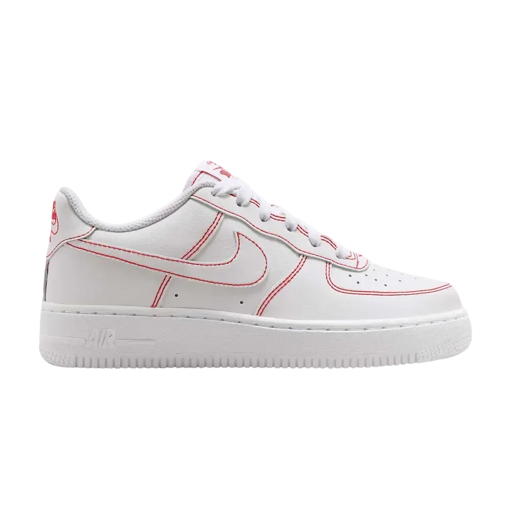 Кроссовки с принтом Air Force 1 Lv8 Nike, White University Red
