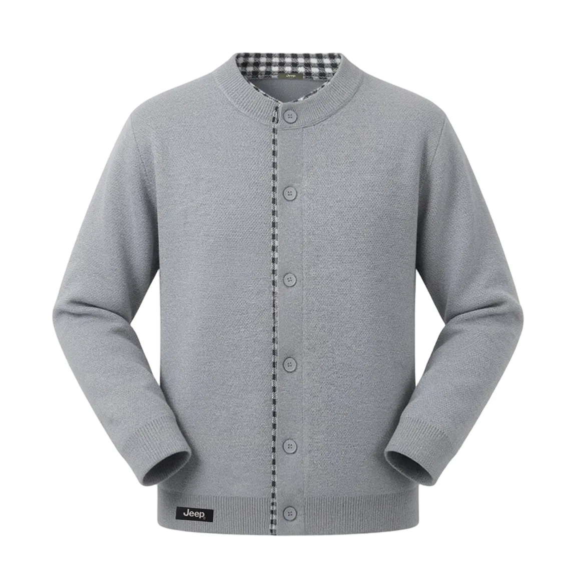 Детский свитер прямого кроя Jeep, Light Gray