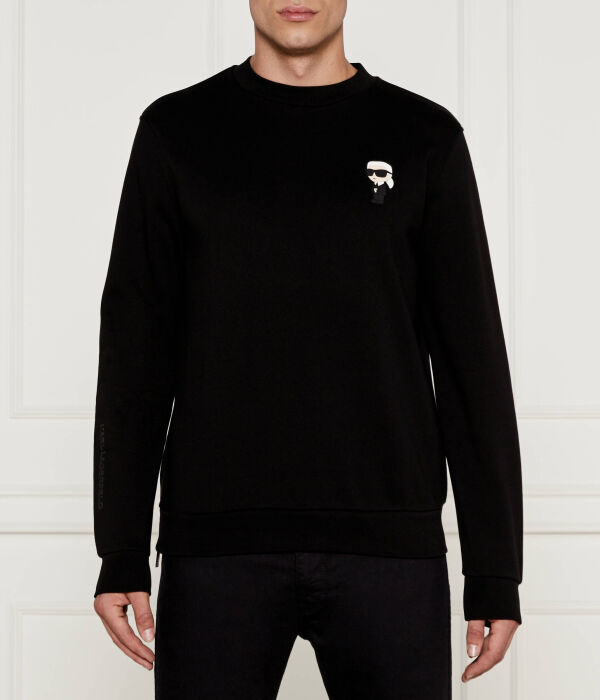 

Толстовка мужская Karl Lagerfeld Regular Fit с логотипом, черный