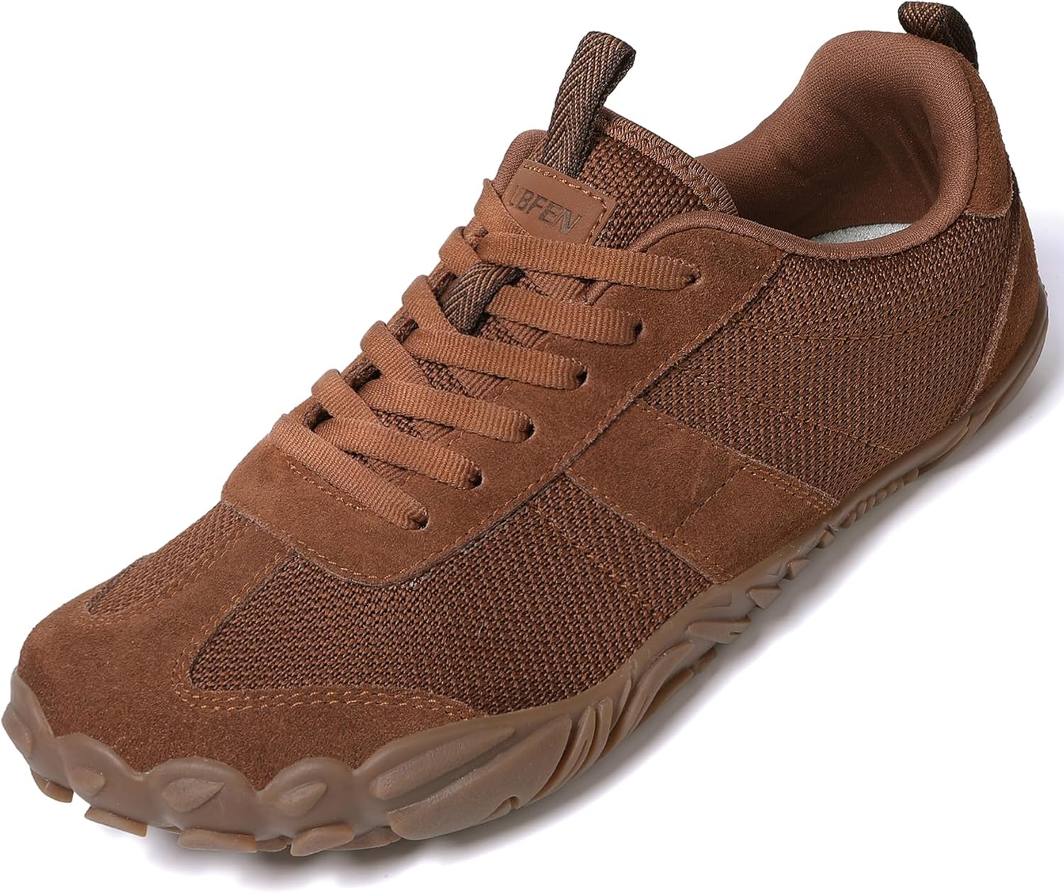 

Кроссовки UBFEN Barefoot для женщин и мужчин, минималистичные, для трейл-раннинга, походов и комфортной ходьбы, коричневый