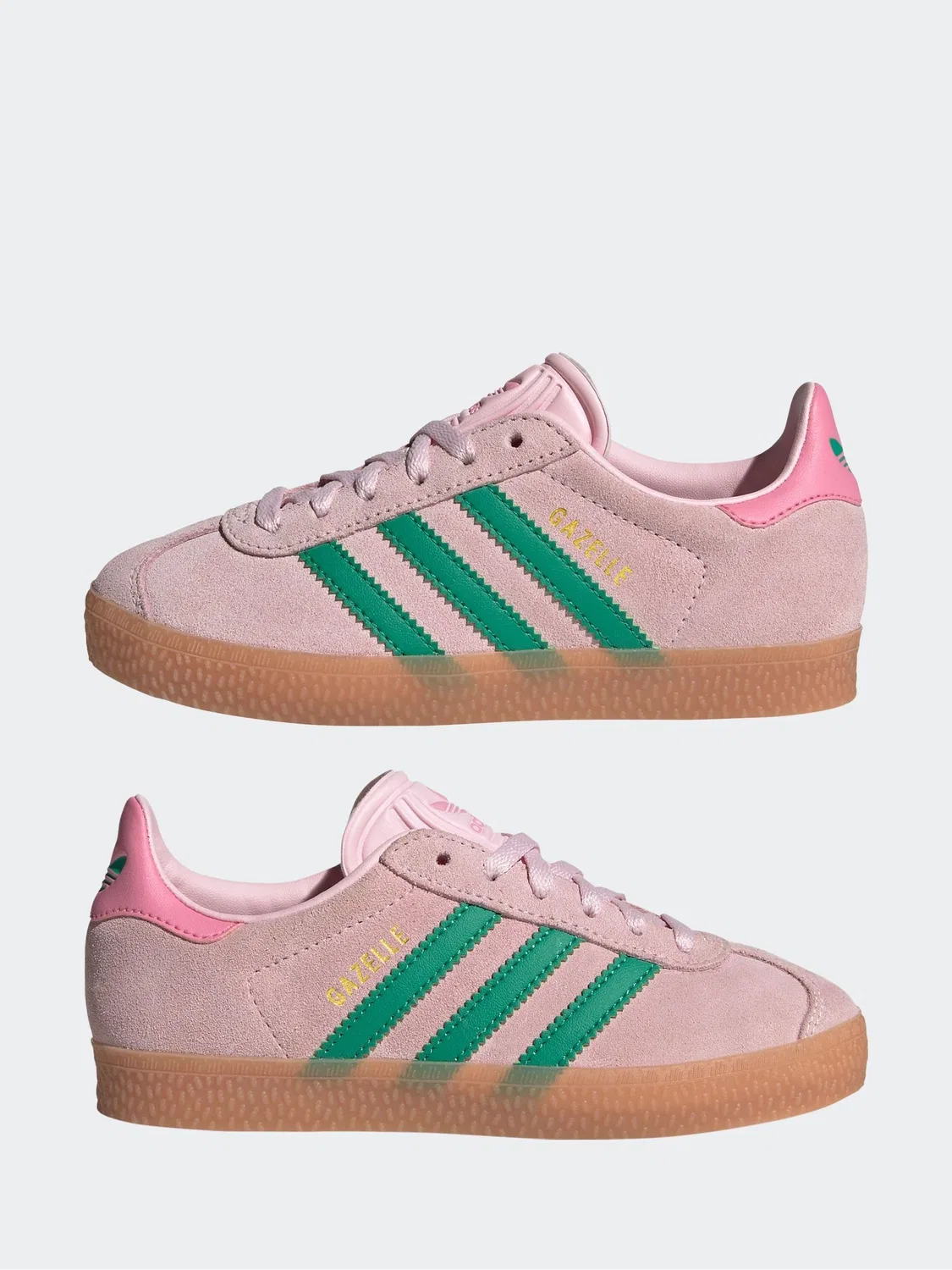 Кроссовки Gazelle, adidas Originals, светло-розовый — фото 4