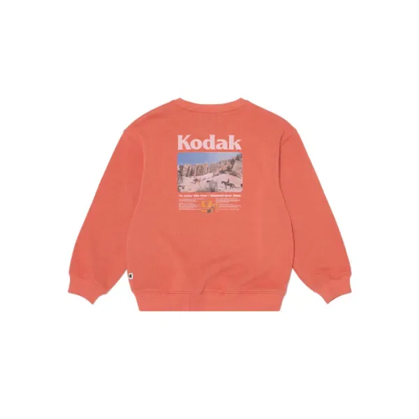 Свитшот с графическим принтом, Kodak Kids, красный — фото 3