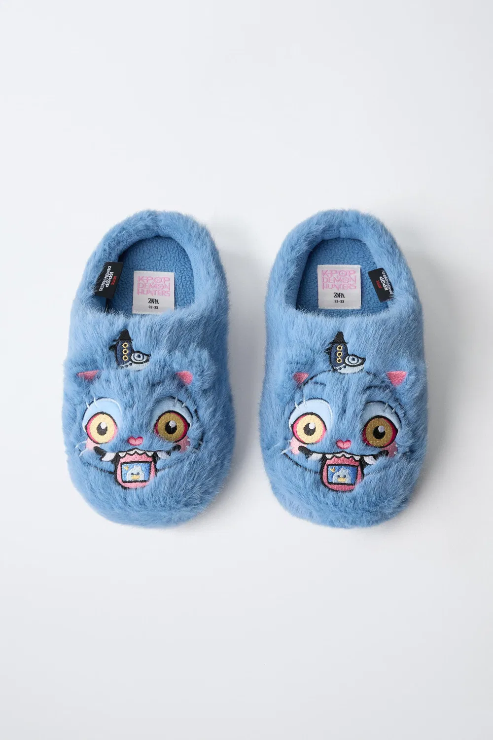 Тапочки KPOP DEMON HUNTERS NETFLIX  ZARA, Blue — фото 4