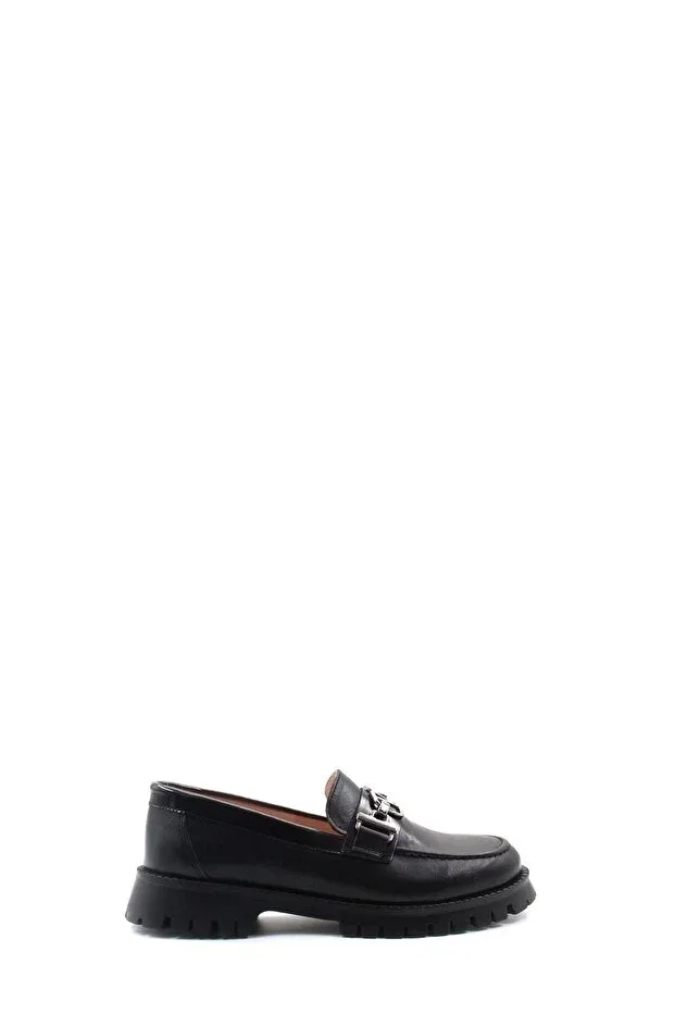 Детские повседневные туфли для мальчиков из натуральной кожи Mirgeshoes, Black — фото 3