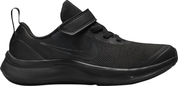 

Кроссовки Nike Star Runner 3 PS 'Black Dark Smoke Grey', черный