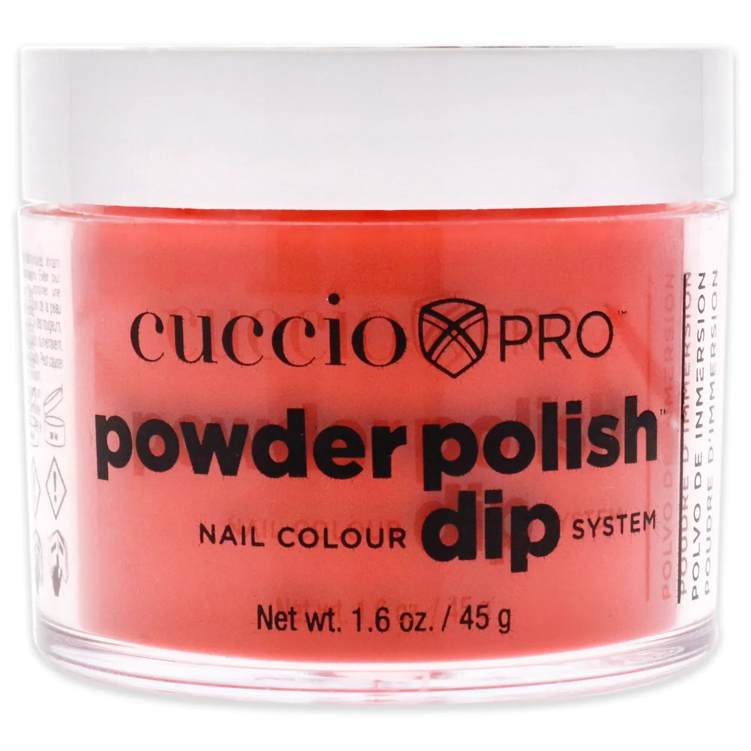 Система для окрашивания ногтей Pro Powder Polish Nail Colour Dip System - Lifes Not Fahrenheit от Cuccio Colour for Women - 1,6 унции (47 г) пудры для ногтей, красный