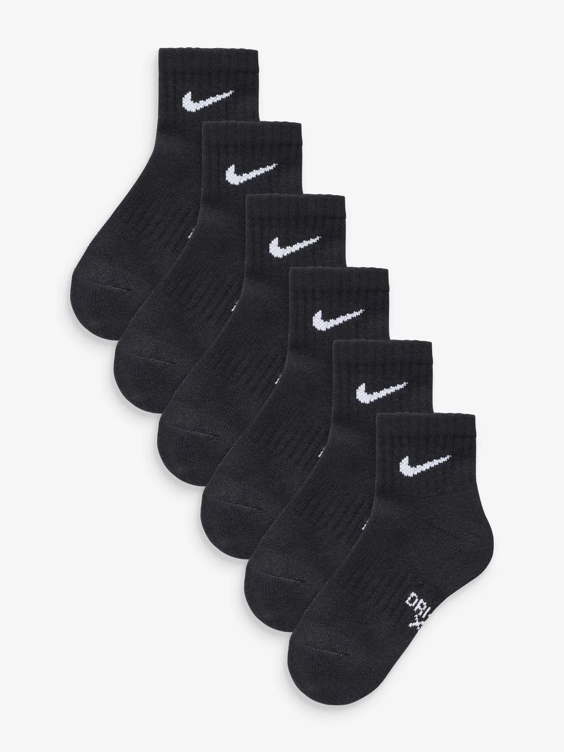 Носки спортивные Nike Dri-FIT Basic Ankle Socks, черный