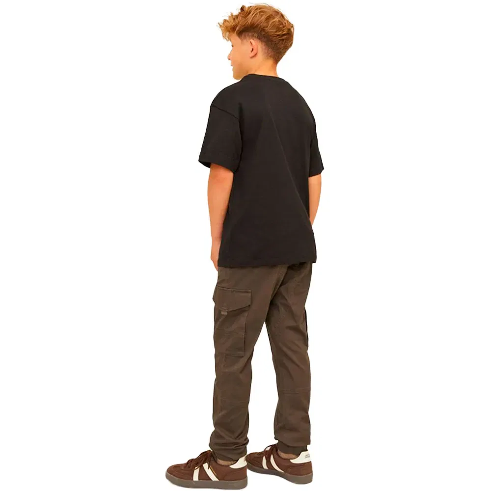 Детские брюки карго для мальчиков Ipaul Flake AKM 543 Jack & jones, Brown — фото 2