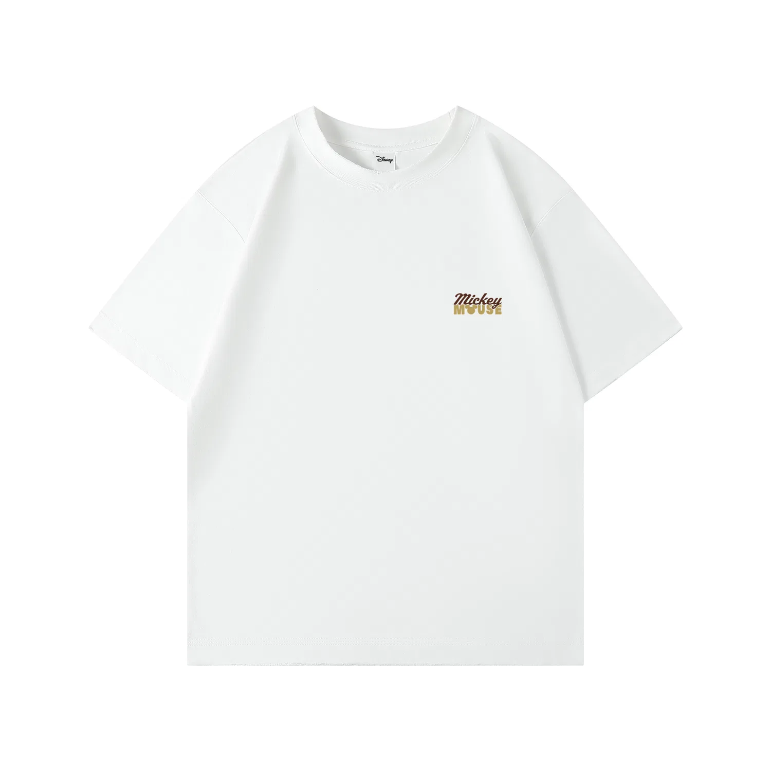 Детская футболка с круглым вырезом Disney Grade School Crew Neck, White