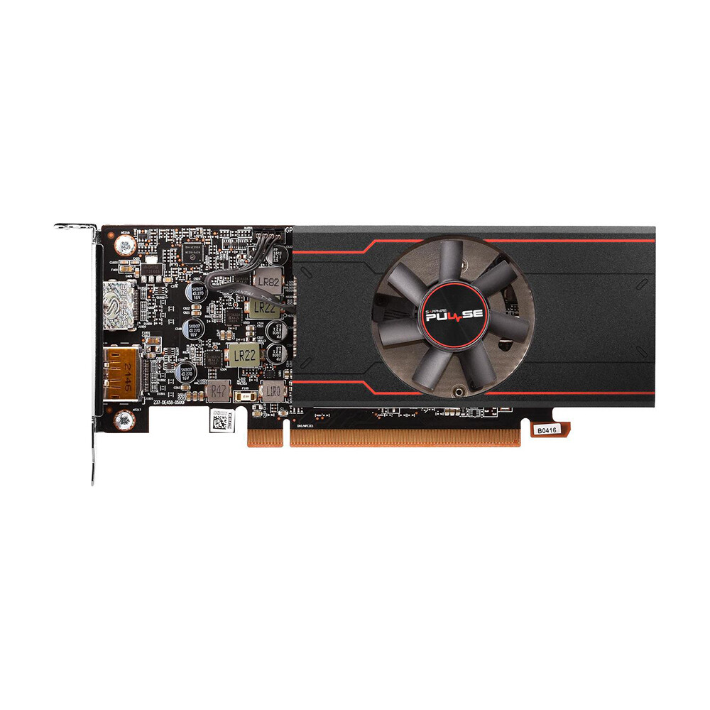 

Видеокарта Sapphire Pulse Radeon RX 6400 LP, 4 Гб, черный