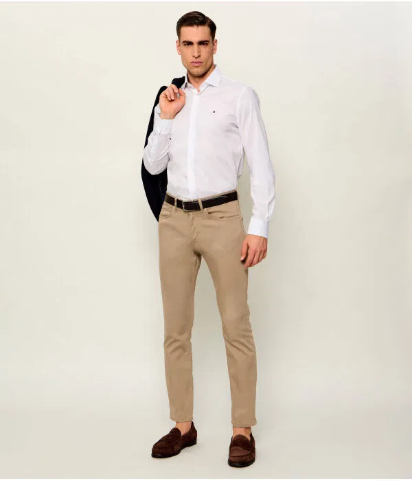 Мужская рубашка с длинным рукавом Tommy Hilfiger, белый — фото 2