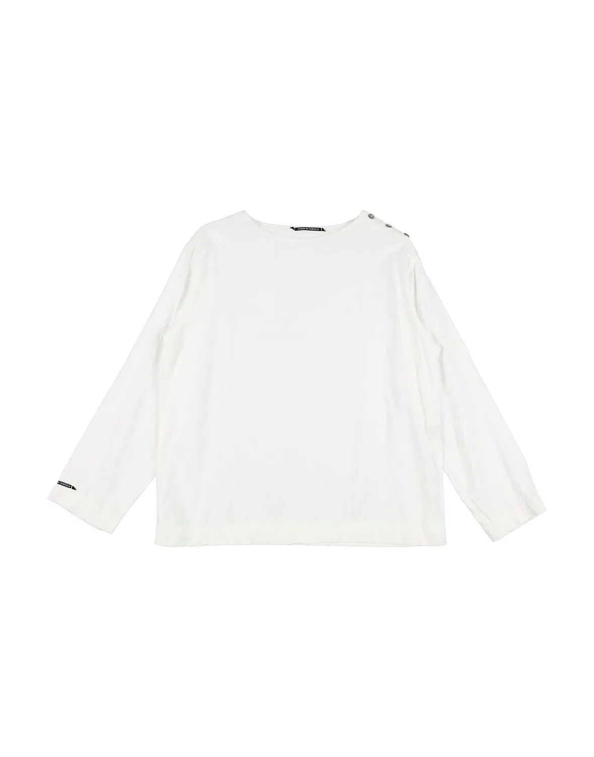 Детская рубашка с длинным рукавом Album Di Famiglia, белый