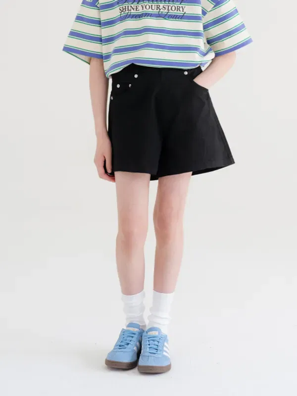 Шорты летние твил Brettailor, черный