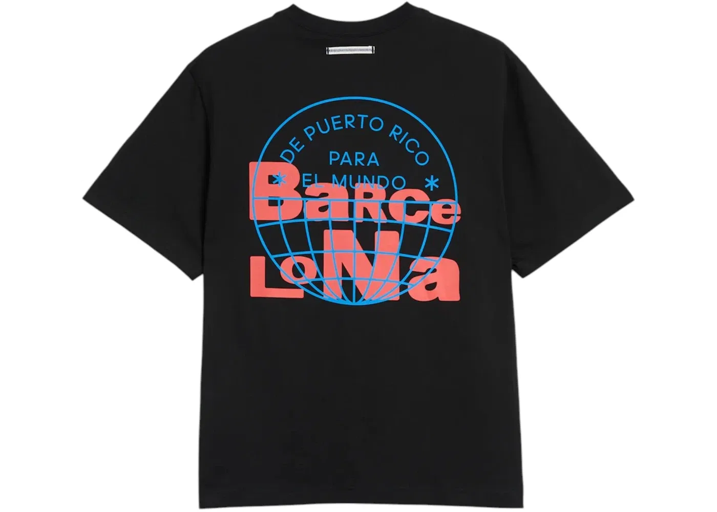 Футболка с принтом Adidas x Bad Bunny DtMF Tour Barcelona Heavyweight Merch Tee Adidas, Black