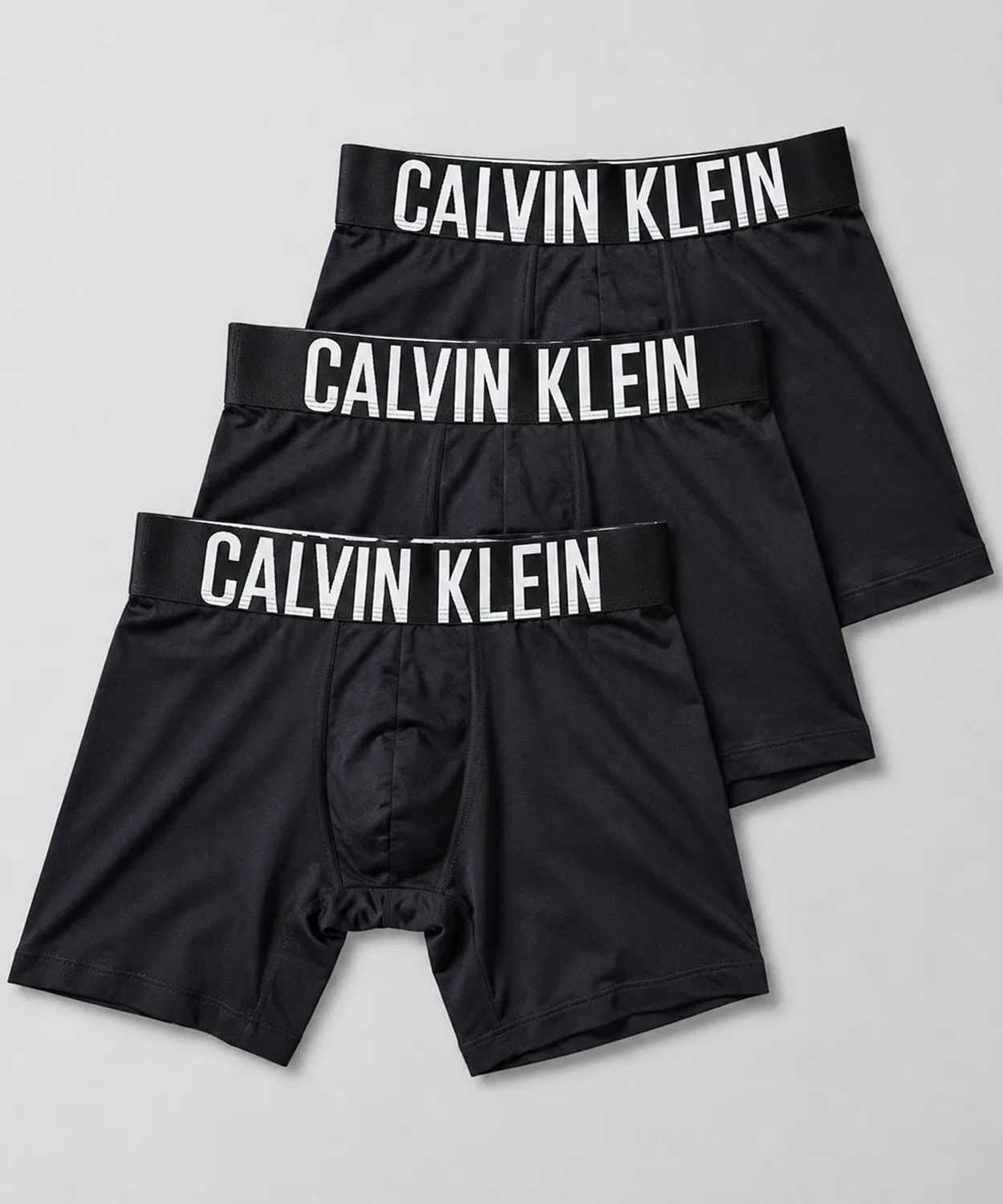 Мужские боксеры Calvin Klein Intense Power Microfiber Stretch Boxer 3pk, Черный