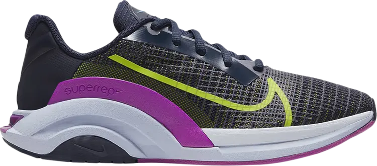 

Кроссовки Nike Wmns ZoomX SuperRep Surge 'Blackened Blue Cyber', синий