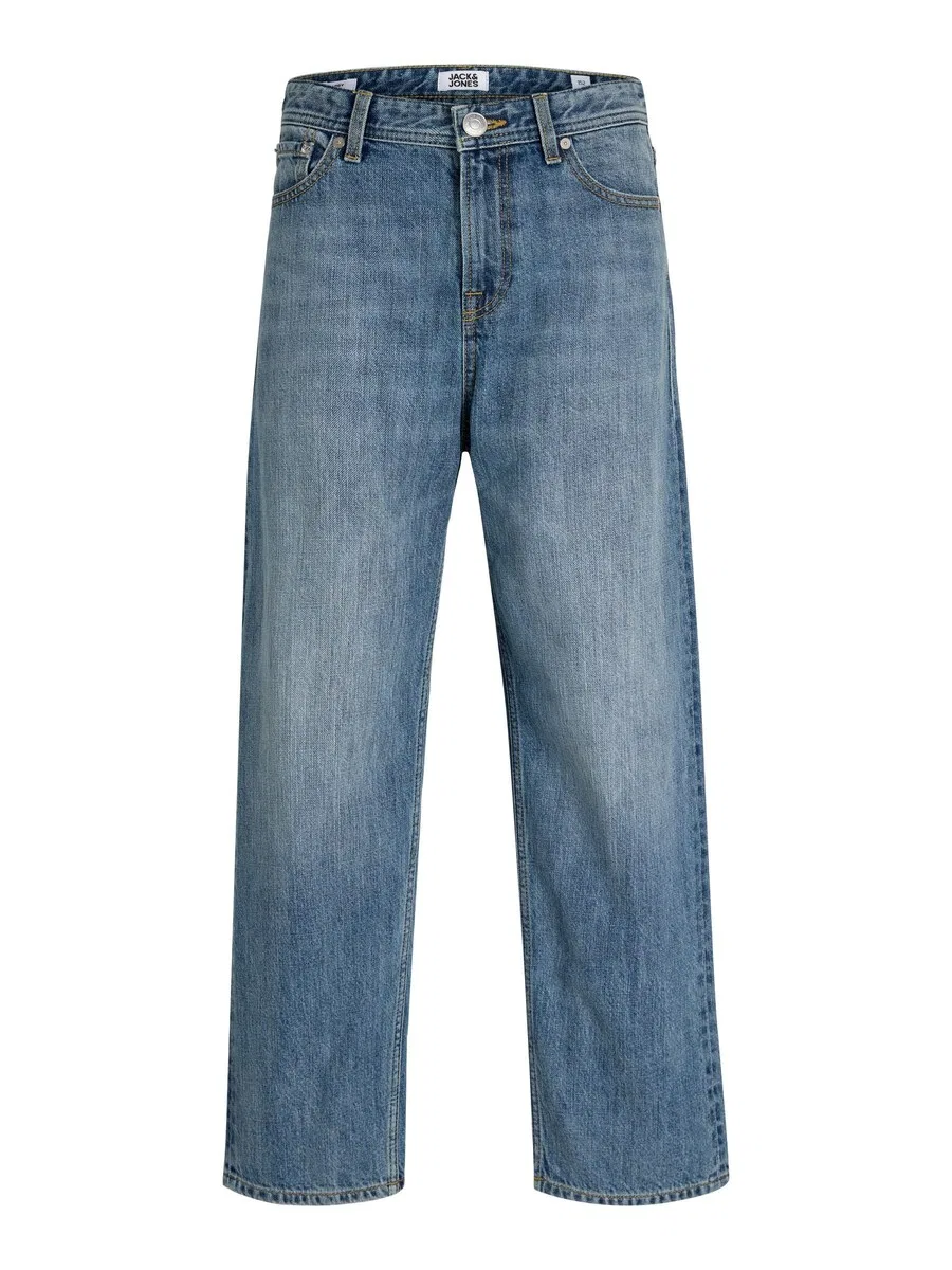 Джинсы Jack & Jones Junior Baggy Jeans 'JJIALEX JJORIGINAL' синего цвета