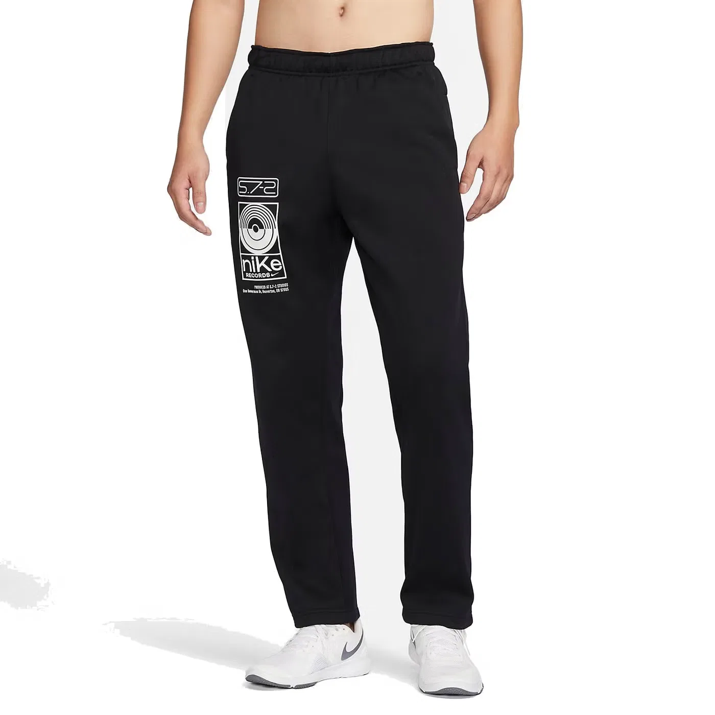 Штаны для фитнеса с флисовой подкладкой Therma-FIT Studio '72 Nike, черный