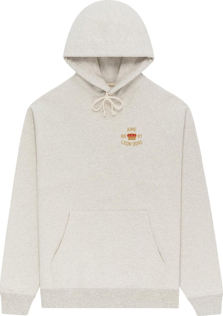 

Худи Aimé Leon Dore Leon Dore Hoodie 'Oatmeal', серый