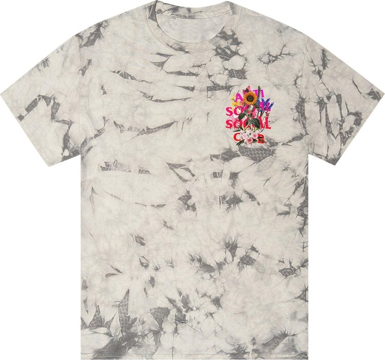 

Футболка Anti Social Social Club Bouquet For The Old Days Tie Dye Tee 'Black', кремовый, Бежевый, Футболка Anti Social Social Club Bouquet For The Old Days Tie Dye Tee 'Black', кремовый