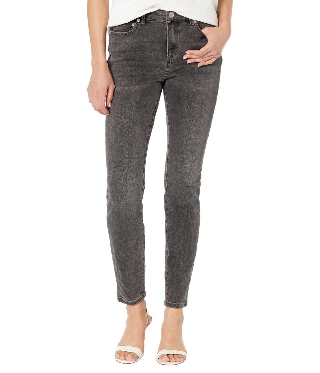 

Джинсы MICHAEL Michael Kors, Denim Selma Skinny Jeans in Charcoal Wash