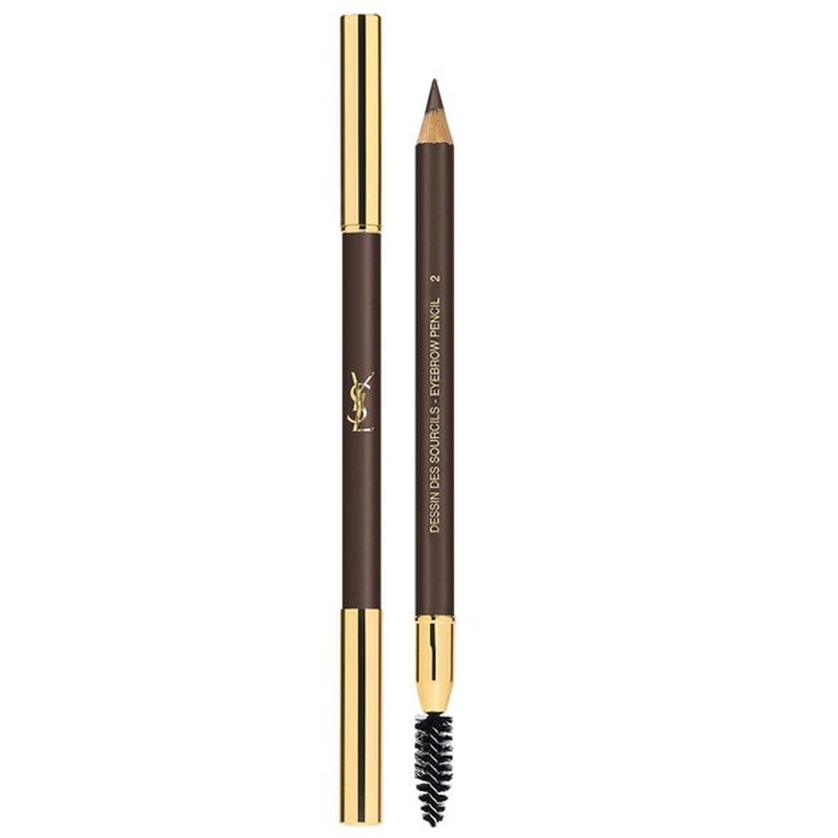 

Карандаш для бровей Yves Saint Laurent Dessin Des Sourcils, 2 Dark Brown