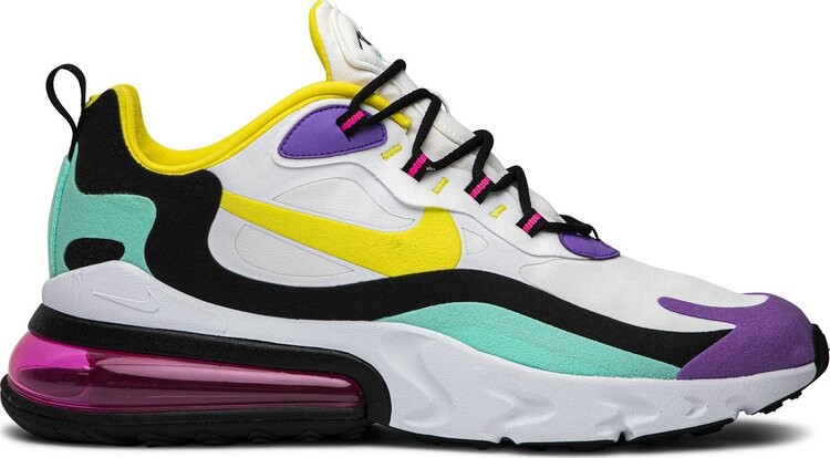 

Кроссовки Nike Air Max 270 React 'Geometric Abstract', фиолетовый, Фиолетовый;серый, Кроссовки Nike Air Max 270 React 'Geometric Abstract', фиолетовый