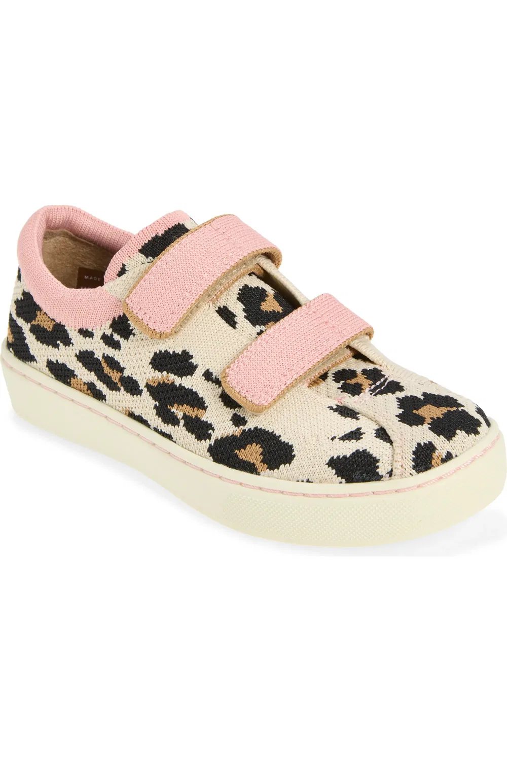Детские кроссовки из переработанного пластика The Strap Sneaker Rothy's, Cat Blush