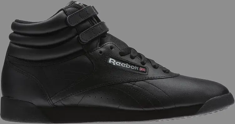 

Кроссовки wmns freestyle hi 'black' Reebok, черный