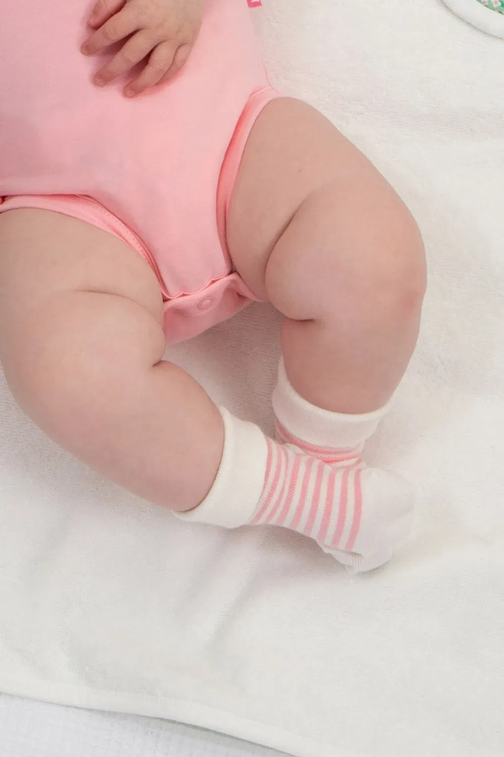 Детские органические хлопковые носки Baby Fab Flower Kite, Multi — фото 3