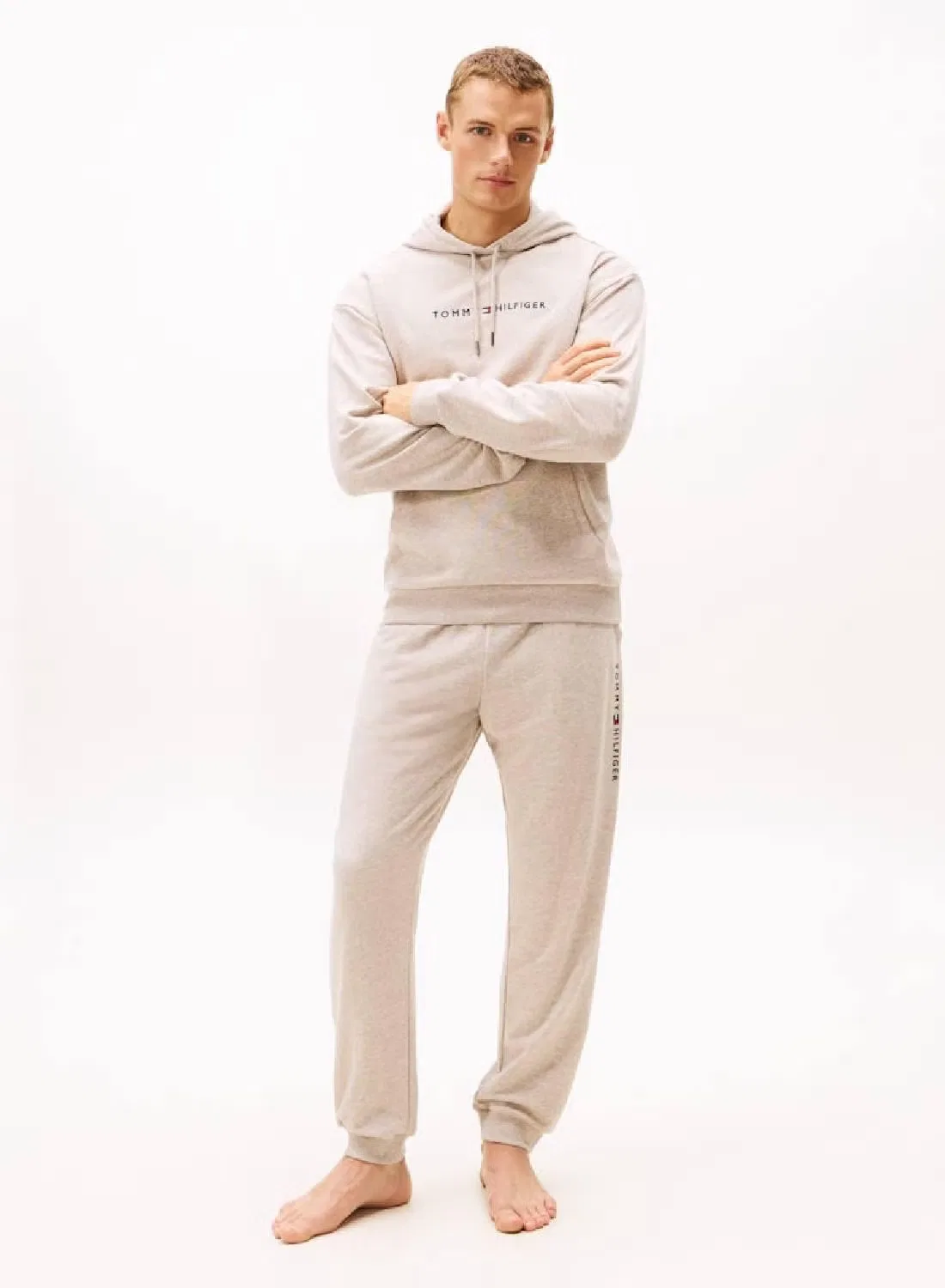 Джоггеры с логотипом Th original Tommy Hilfiger, серый
