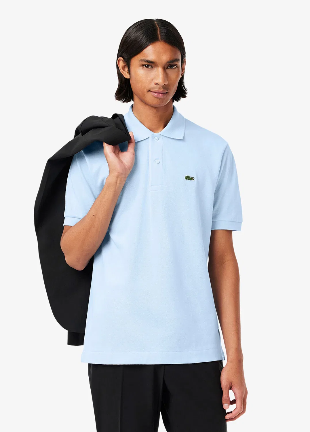 Поло Lacoste L.12.12 Classic Fit, MAVİ-T01 — фото 2