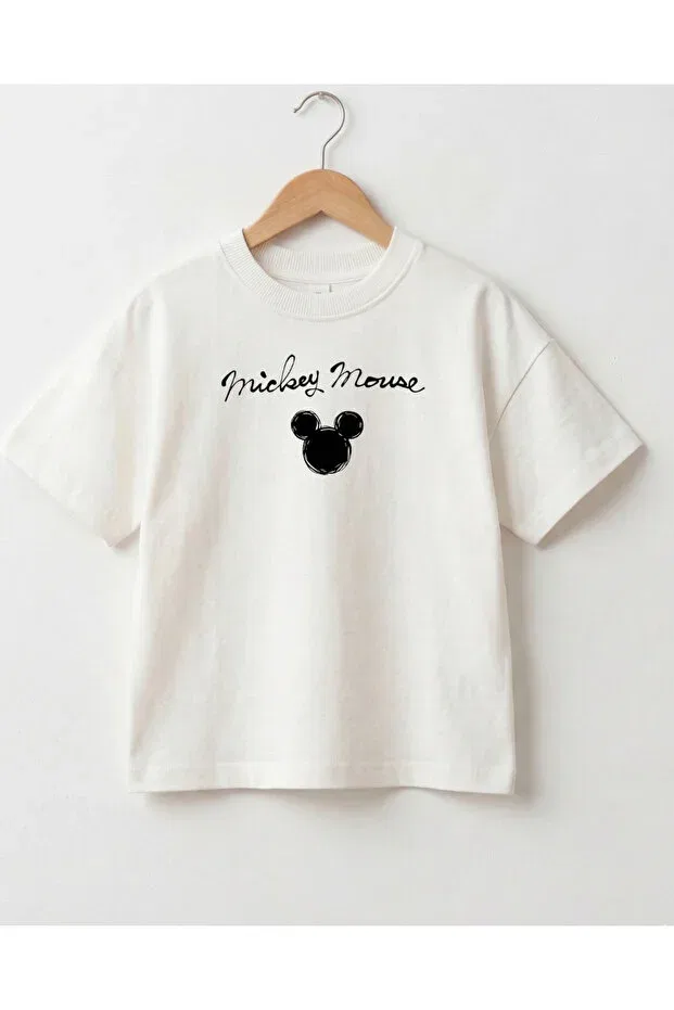 Детская футболка оверсайз с принтом Babytex, White — фото 2
