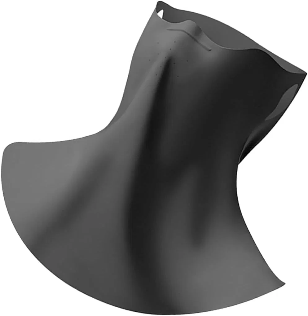 Солнцезащитная маска для лица UPF50+, Haofy, Nylon/Spandex, 35 г, Schwarz — фото 3