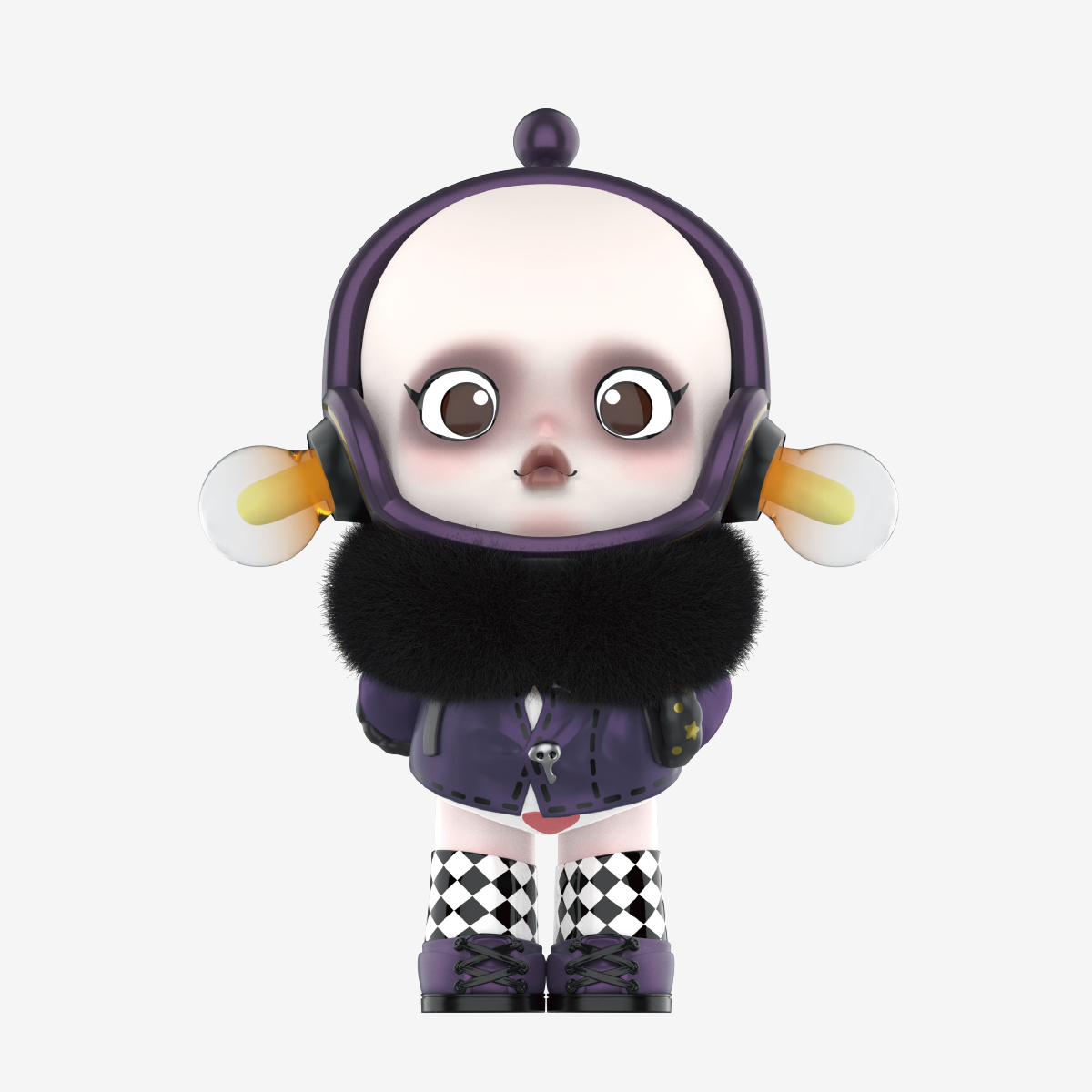 

Фигурка Pop Mart Skullpanda x The Addams Family Series, Uncle Fester