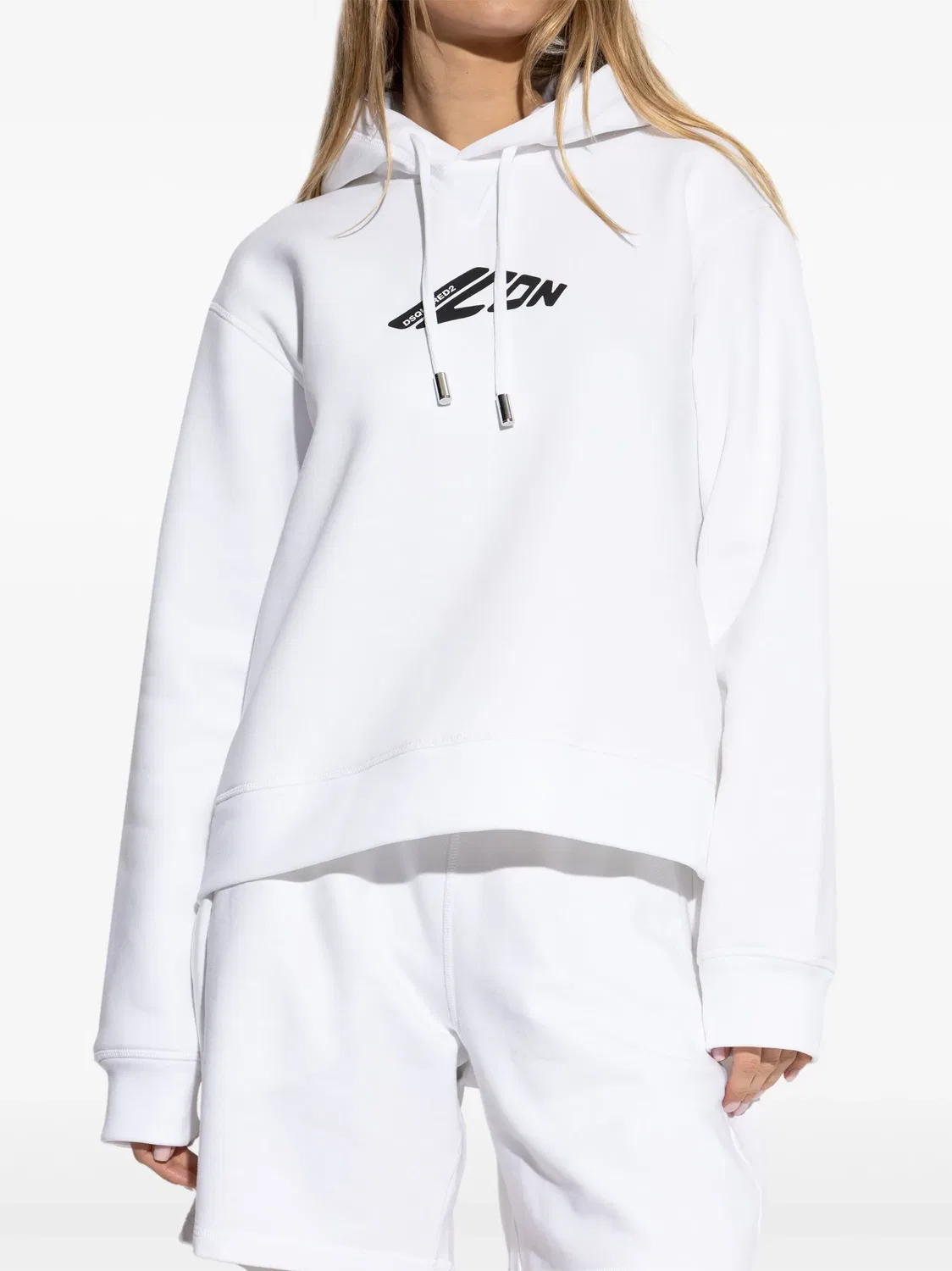 DSQUARED2 Худи Icon белый — фото 4