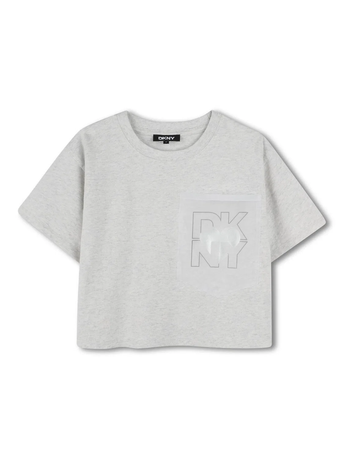 Футболка с логотипом DKNY, серый
