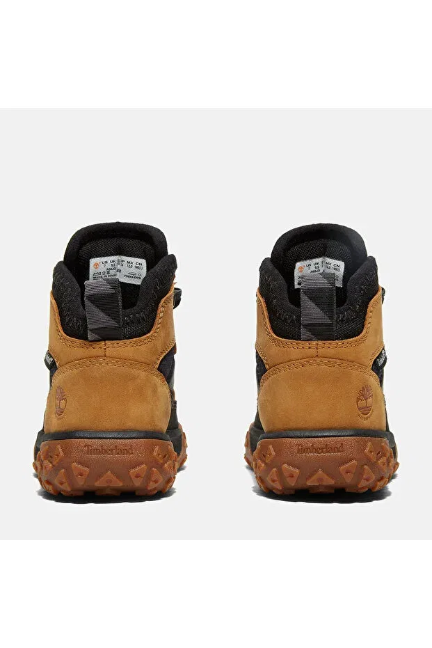 Детские ботинки для девочек с коротким каблуком Timberland, Yellow1 — фото 4