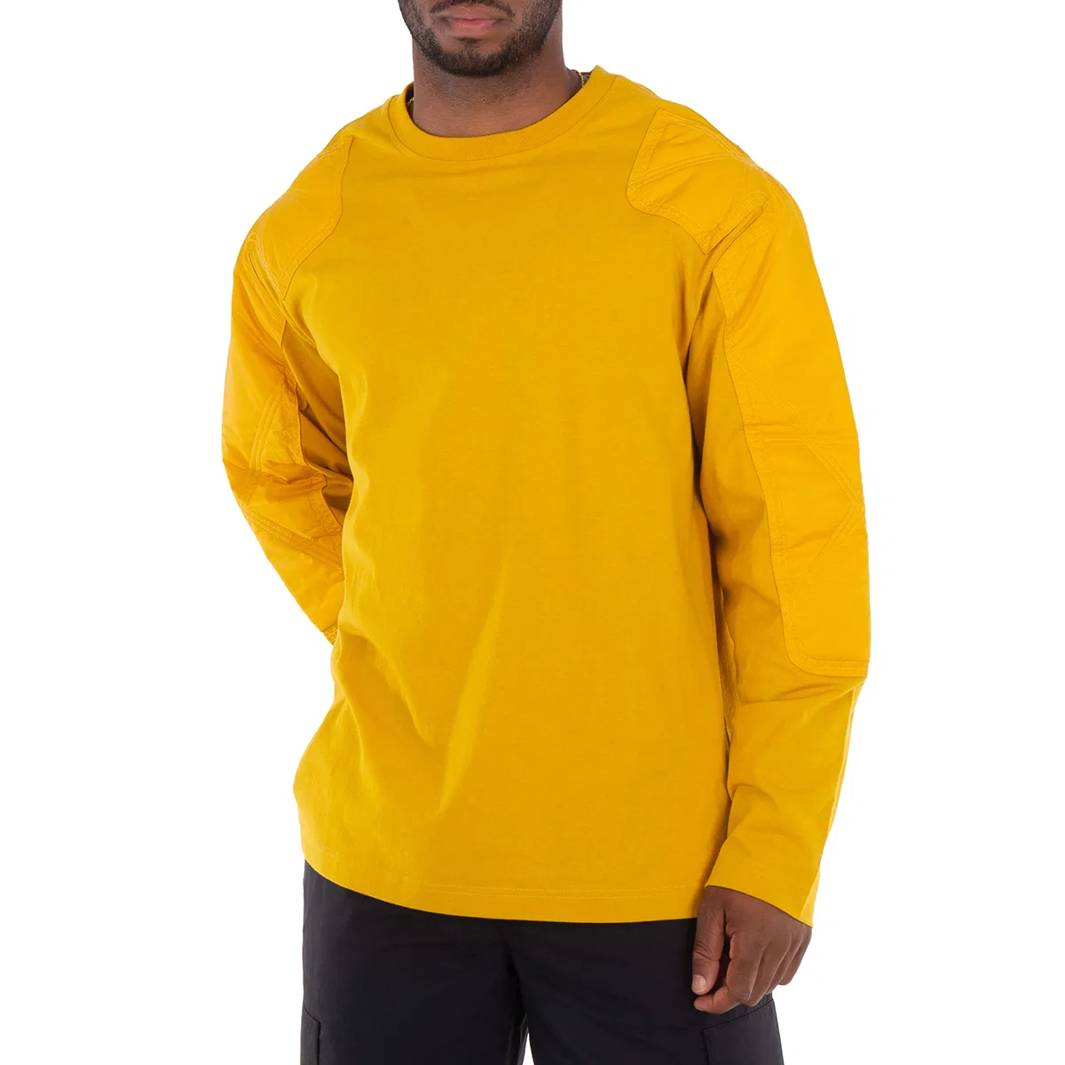 Джемпер с панелями Panelled Fine-Knit Jumper Burberry, Blue