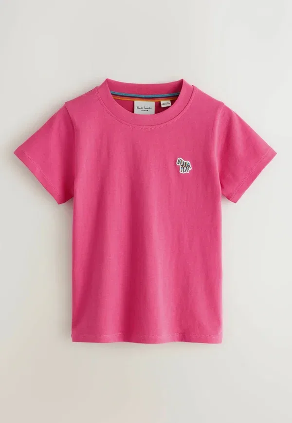 Комплект из 3 футболок с вышивкой Paul Smith Junior, белый/розовый — фото 4
