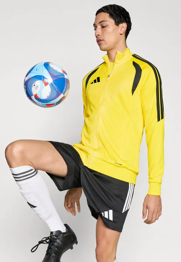 Куртка tiro26 для лиги, тренировочная куртка Adidas Performance, Team Yellow/Black — фото 4