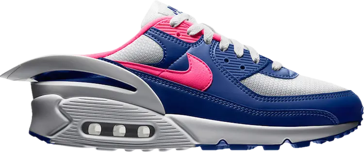 

Кроссовки Nike Air Max 90 FlyEase GS 'Pink Blue', синий