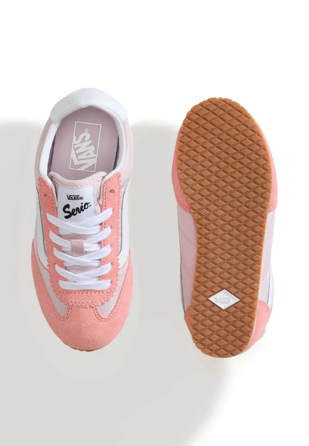 Супернизкопрофильные кроссовки унисекс Vans, Light Pink — фото 3