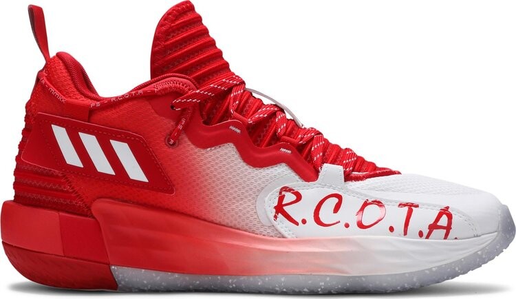 

Кроссовки Adidas Dame 7 EXTPLY 'R.C.O.T.A.', красный