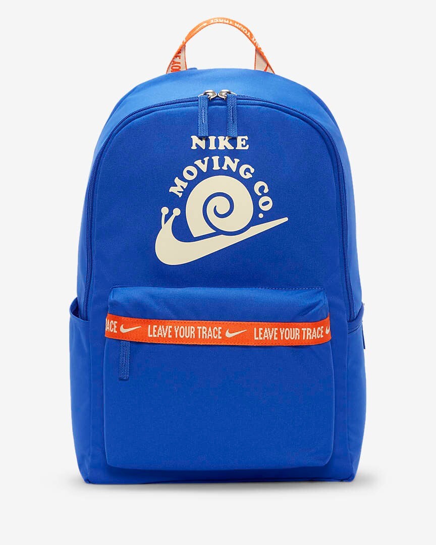 

Рюкзак Nike Heritage Backpack 25л, синий/оранжевый/светло-голубой