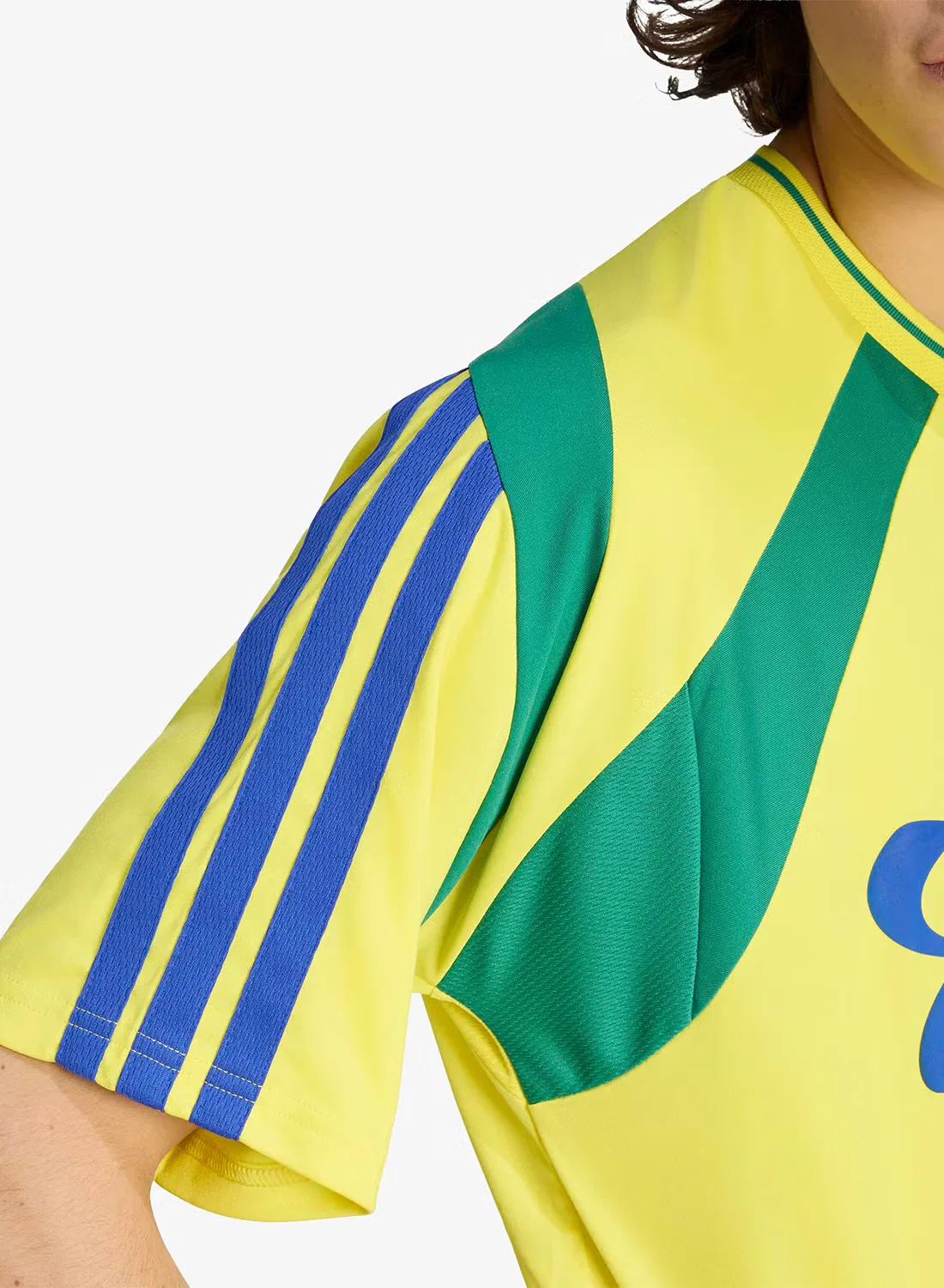Футболка с принтом House of Tiro Nations Pack Adidas, желтый — фото 3