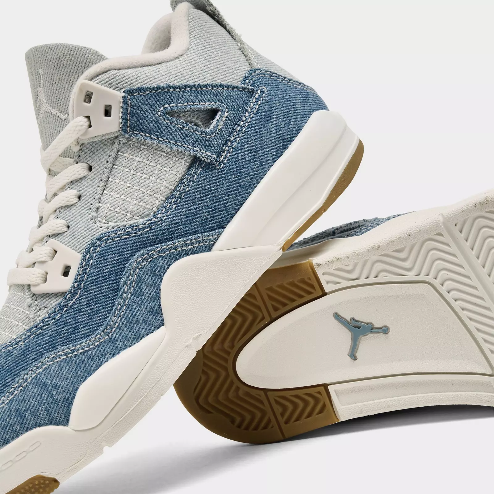 Кроссовки Air Jordan Air Jordan 4 Retro TEX PS 'Worn Blue Denim', синий — фото 3